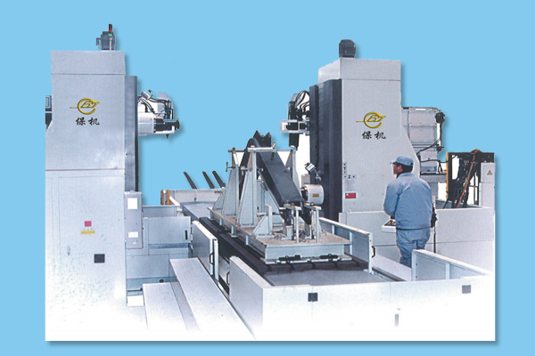 卧(wò)式雙面數(shu)控镗銑專(zhuān)用機床